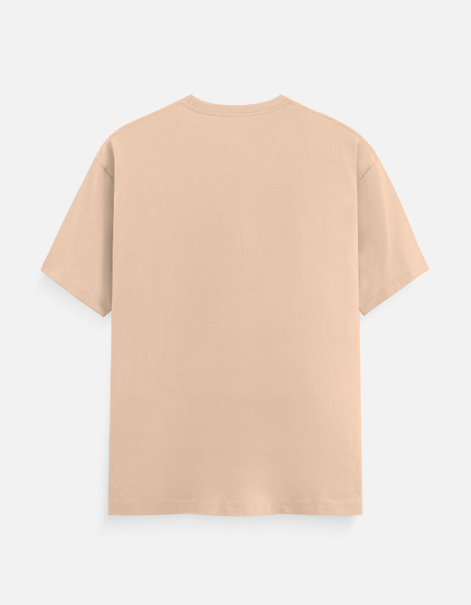 CC Karti Mai Maru office T-shirt, peach, back view