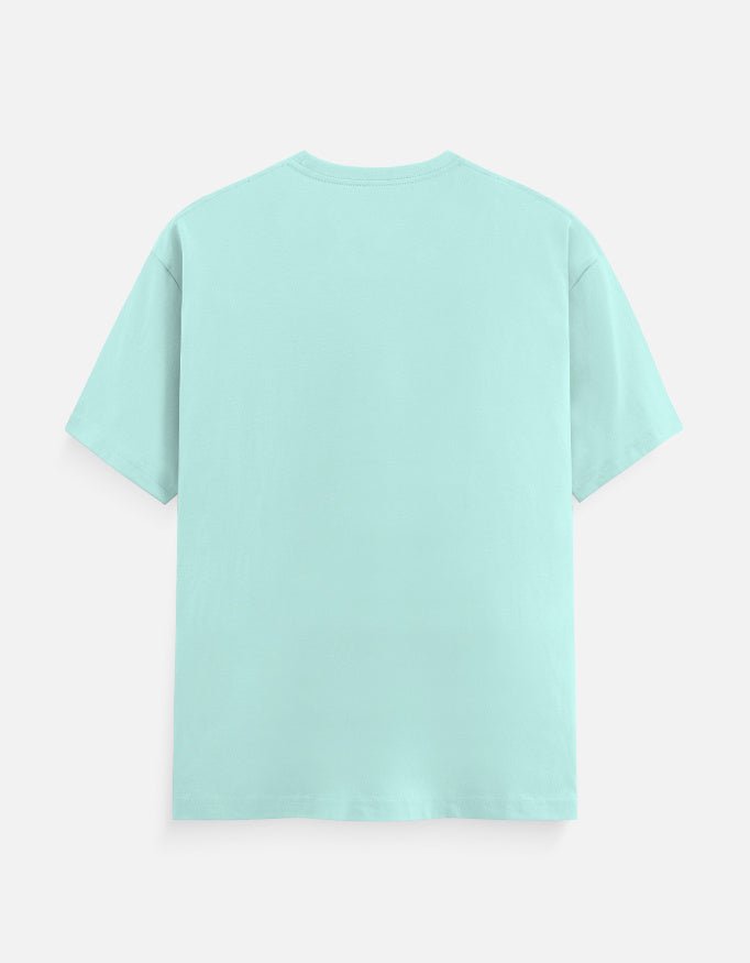 CC Karti Mai Maru office T-shirt, mint, back view